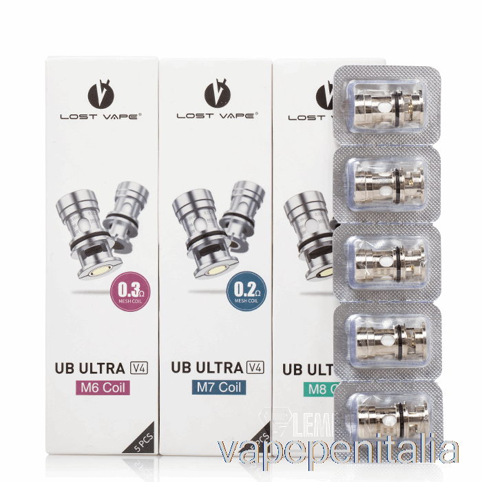 Vape In Italia Bobine Sostitutive Lost Vape Ultra Boost Bobine Da 0,3ohm M1 (fuori Produzione)